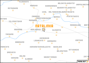 map of Natal\