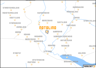 map of Natal\
