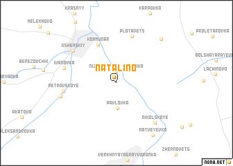 map of Natal\