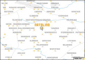 map of Natal\