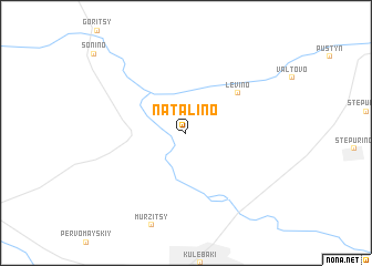 map of Natal\