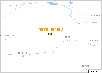 map of Natal\