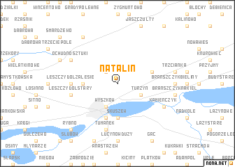 map of Natalin