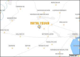 map of Natalʼyevka