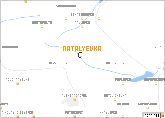 map of Natalʼyevka