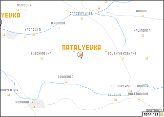 map of Natal\