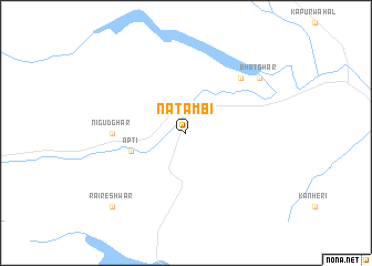 map of Nātambi