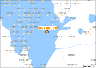 map of Natamoyo