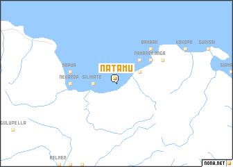 map of Natamu