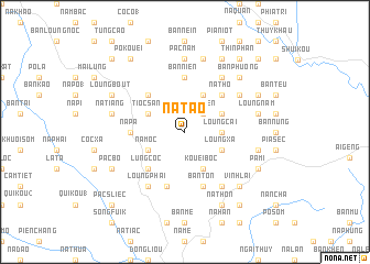 map of Na Tạo