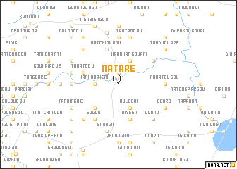 map of Nataré