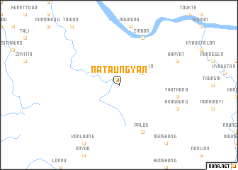 map of Nataungyan