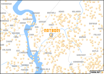 map of Natbori