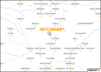 map of Natchamba