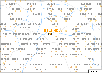 map of Natcharé