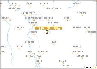 map of Natchaung-bya