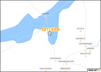 map of Natchira