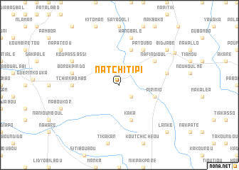 map of Natchitipi