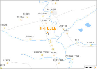 map of Natcole