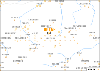 map of Nateh