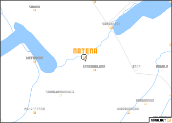 map of Naténa