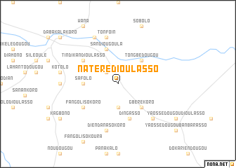 map of Natéré-Dioulasso