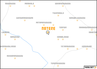 map of Natéré