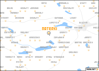 map of Naterki