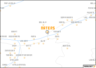 map of Naters