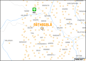 map of Natha Gala