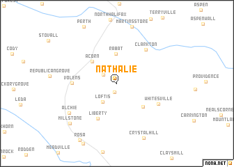 map of Nathalie