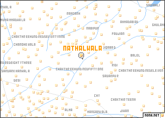 map of Nathalwāla