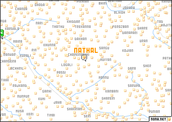 map of Nathal