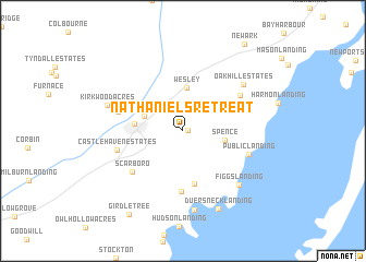 map of Nathaniels Retreat