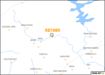 map of Nathan