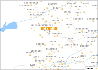 map of Nathāwa