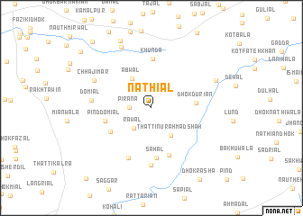 map of Nathiāl