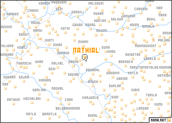 map of Nathiāl