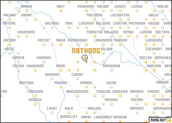 map of Nà Thộng