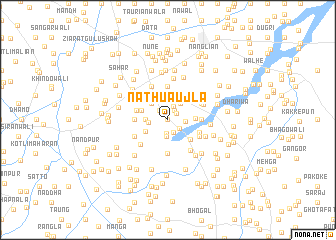 map of Nāthu Aujla