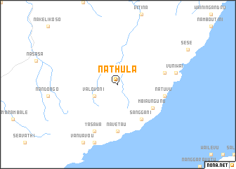 map of Nathula