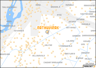 map of Nathu Virak