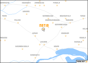 map of Natia