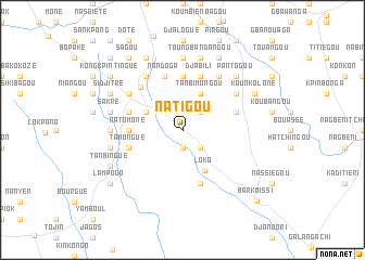 map of Natigou