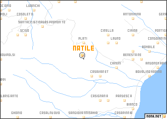 map of Natile