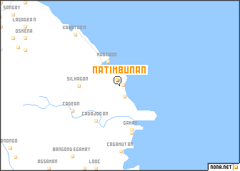 map of Natimbunan