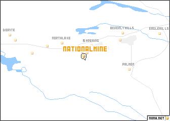 map of National Mine