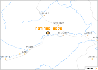 map of National Park