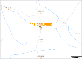 map of National Park
