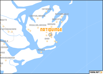 map of Natiquinde